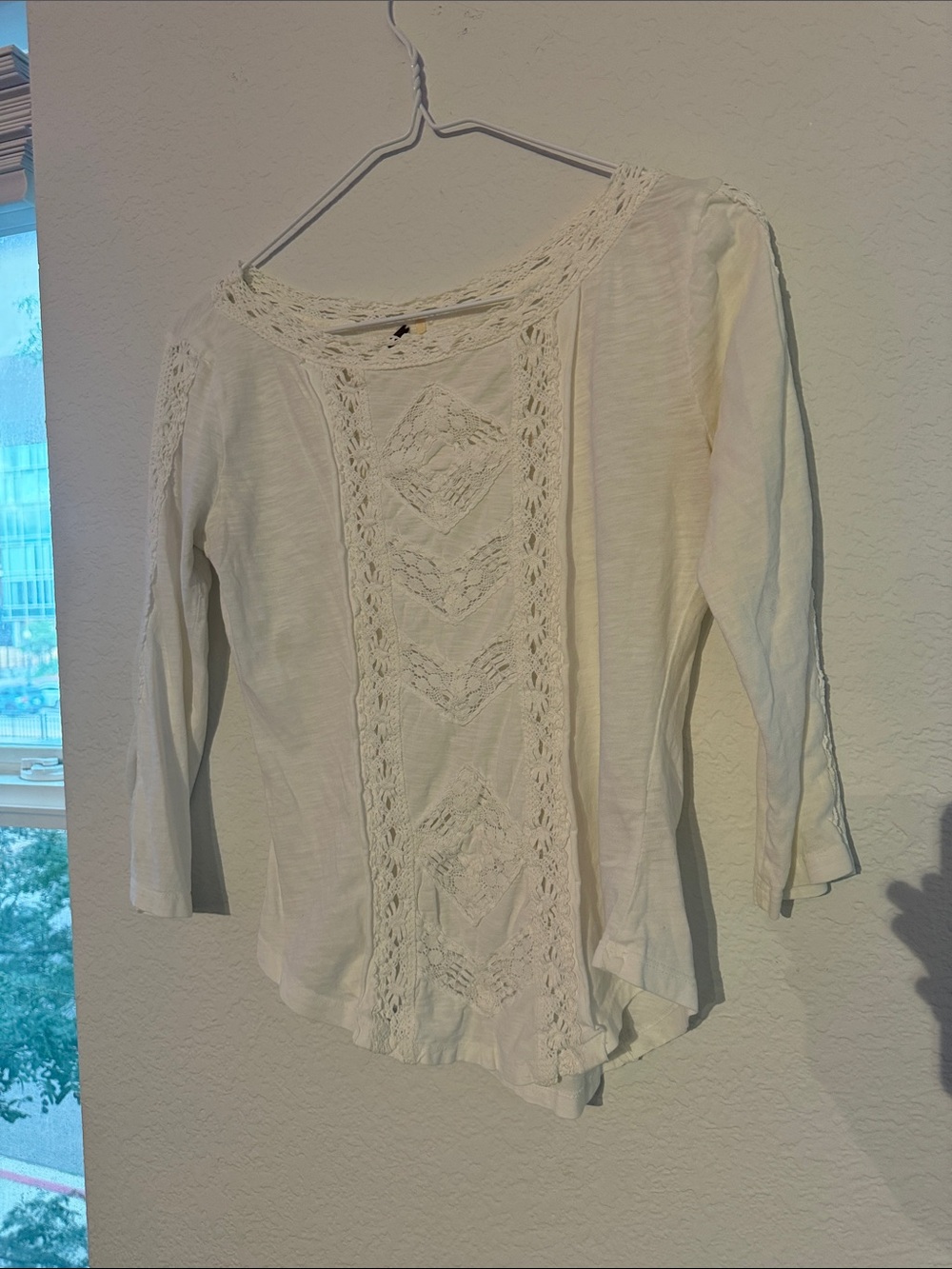 Free people white blouse